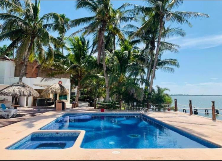 Hotel La Marina Del Rio La Pesca Luaran gambar